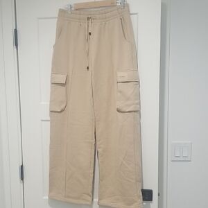 YoungLA Beige Cargo sweatpants